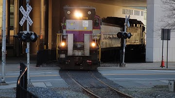 Mbta readville switchers and more: Trains on the Grand Junction Railroad