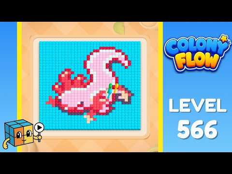 Colony Flow Level 566 Walkthrough Solution