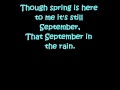 Julie London September In The Rain Lyrics mp3