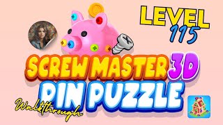 Screw Master 3D: Pin Puzzle Level 115