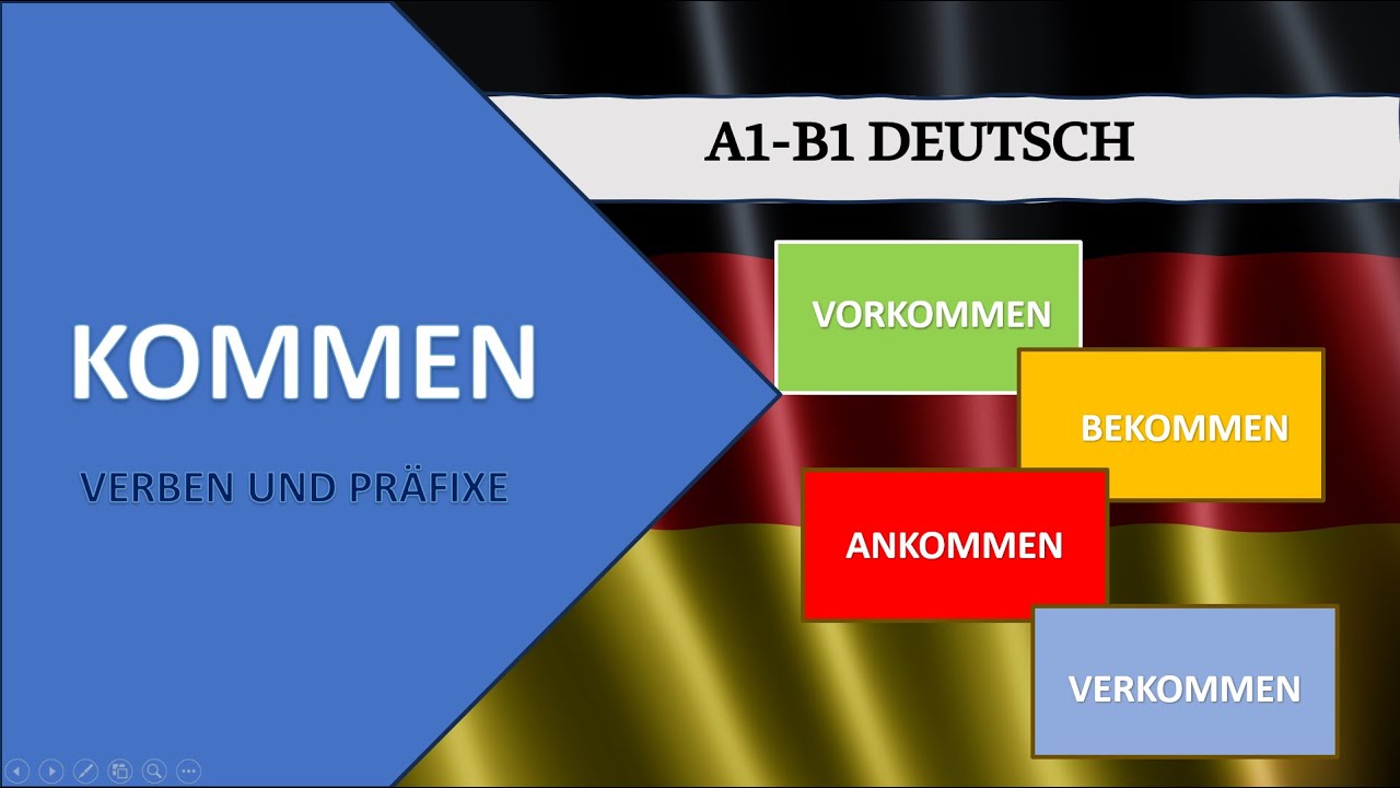 Learn German Verbs: Kommen and All Its Forms