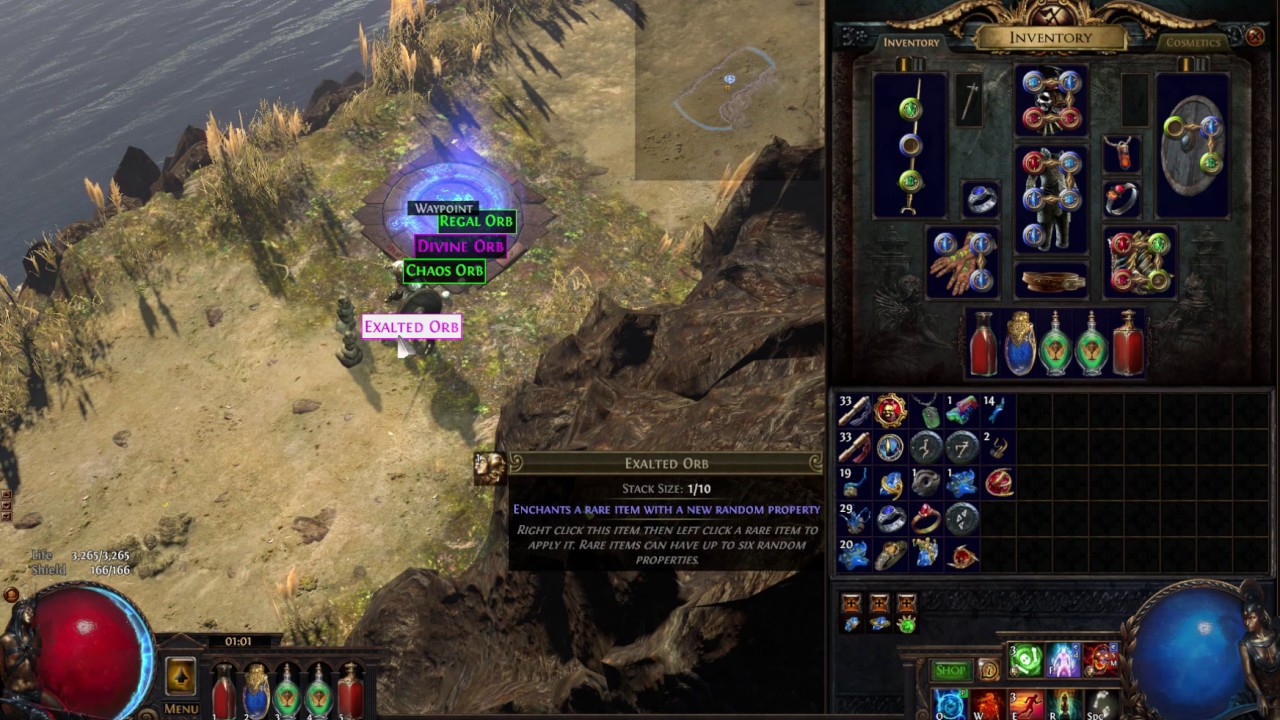 poe chaos orb to