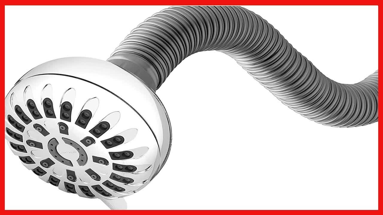 Waterpik PowerPulse Flexible Neck Shower Head Adjustable Shower Head