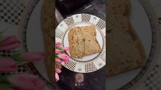 Cheesy Paratha Recipe 🧀 | Crispy Outside, Gooey Inside#shorts #foodshorts