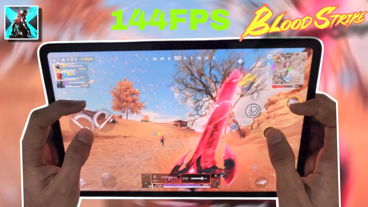 Blood Strike Mobile 144FPS on Xiaomi Pad 6