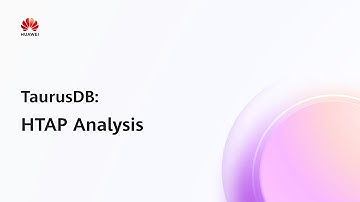 TaurusDB: HTAP Analysis