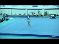 Andreea Preda (FX Qual) - 2020 Junior European Championships