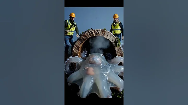 Saving A Giant Glass Octopus Trapped in an Endless Log — Rescue Animal