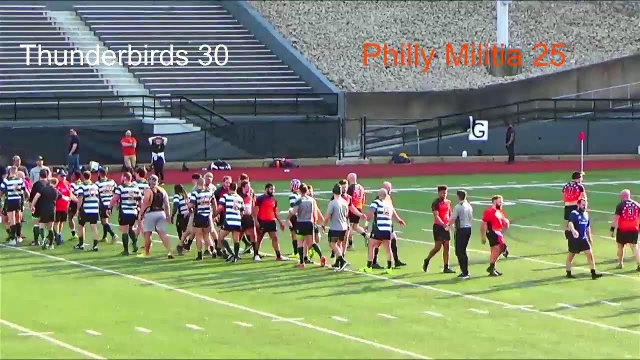 Midwest Rugby: Thunderbirds vs Philly United Militia