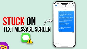 Fix iPhone Stuck on Text Message Screen | Solve iPhone Stuck on  Text Message Issue