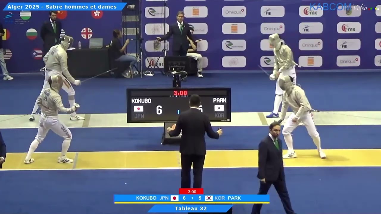 Algiers World Cup 2025 SMS - L32 - Kokubo Mao JPN v Park Sangwon KOR