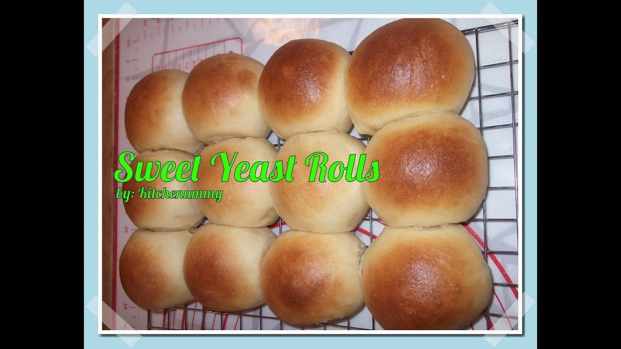 Sweet Yeast Rolls ☕ YouTube