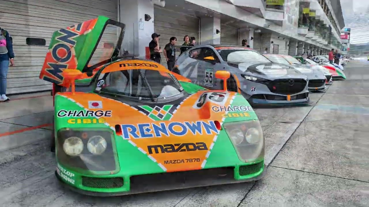 MAZDA FAN FESTA 2025 at FUJI SPEEDWAY】マツダ787Bなど歴代