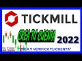 Como Crear Cuenta en Tickmill 2022 || Como Usar Tickmill