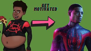 Miles Morales :  A Fat Loss Story | Fat to Fit Transformation  | Dad bod to Cut #milesmorales