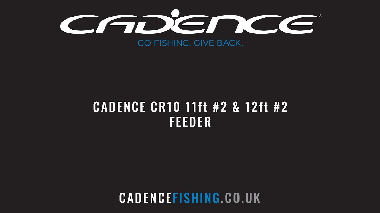 Cadence Fishing CR10 11ft and 12ft #2 Feeder Rods 