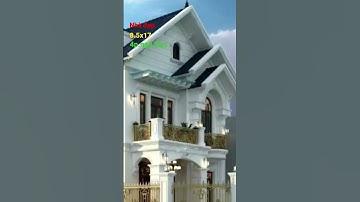 nhà mái thái 2 tầng tân cổ điển