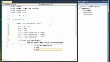 06 01 C# Arithmetic Operators- C Sharp dotNet Programming Training Video Tutorial