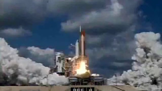 STS-114 Launching in 2005 (Discovery Space Shuttle)