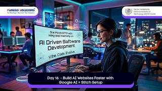 Celebrity Day -16: Google AI Studio + Stitch Setup for Faster Website Building (Live Demo) | SVNIT & Pantech Profile