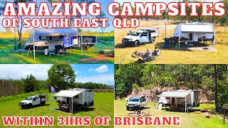 AMAZING CAMPSITES of South East Queensland - Within 3 Hours of Brisbane - Caravan and Camping