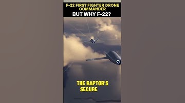F-22 Raptor First Fighter to Command Drones | But why the F-22? #f22 #usairforce🇺🇸 #aviationnews