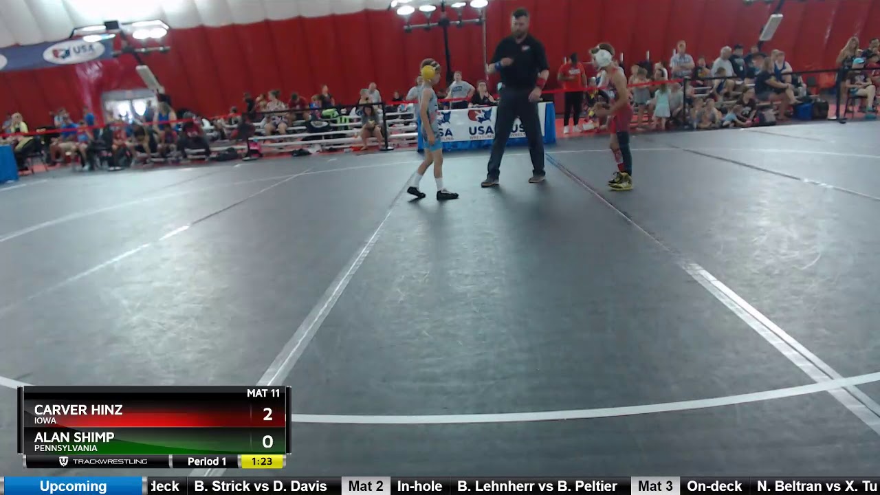 Alan Shimp 10U 59 Carver Hinz Iowa Vs Alan Shimp Pennsylvania - YouTube
