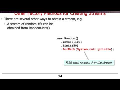 Other Java Streams