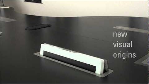 retractable monitor ELEMENT ONE CONVERS GLASS - made in germany