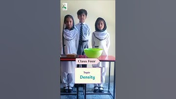 Density Of Objects l Science Activity l Class 4 l Maryland School l 2025