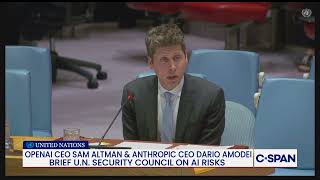 Full OpenAI CEO Sam Altman warns UN Security Council on AI risks Update