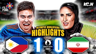 Philippines vs Iran Highlights | AFC Women's Olympic Qualifiers