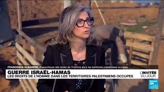 L'invité du jour : Francesca Albanese, rapporteuse spéciale sur les droits de l’homme en Palestine