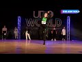 O18 advanced female solos  udo streetdance championships 2019
