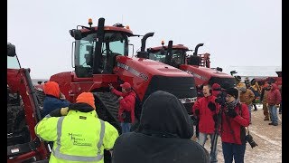 CaseIH 500 and 550 Quad Tracs Sold Yesterday on Barrett, MN Farm Auction
