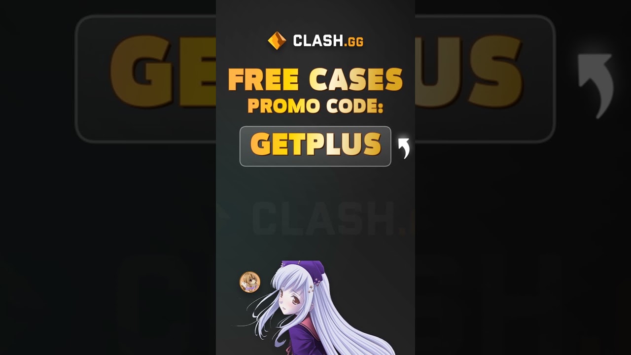 ClashGG Promo Code - GETPLUS | Bonus free cases