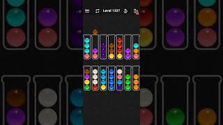 ball sort color water puzzle level 1337 solution screenshot 3