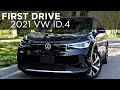 2021 Volkswagen ID 4 First Drive Driving Ca 2021 Volkswagen ID 4 First Drive Driving Ca