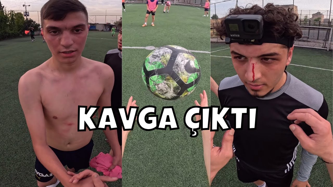 Проигравшая команда платит полевой взнос (началась драка)