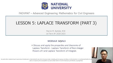 Advanced Mathematics - Laplace Transform (Part 3)