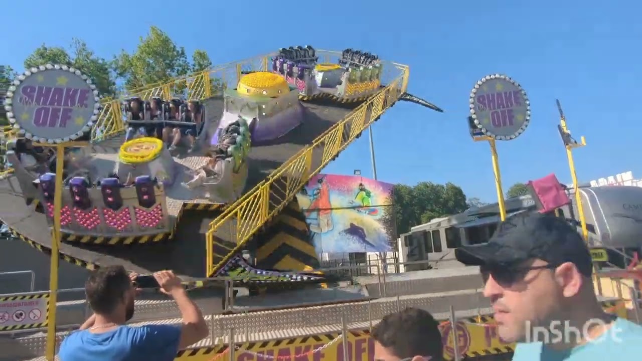 fête foraine d'Orléans 🎉🇨🇵 du 27 mai au 18 juin 2023 a l'air événementiel au Chapit'O de Fleury