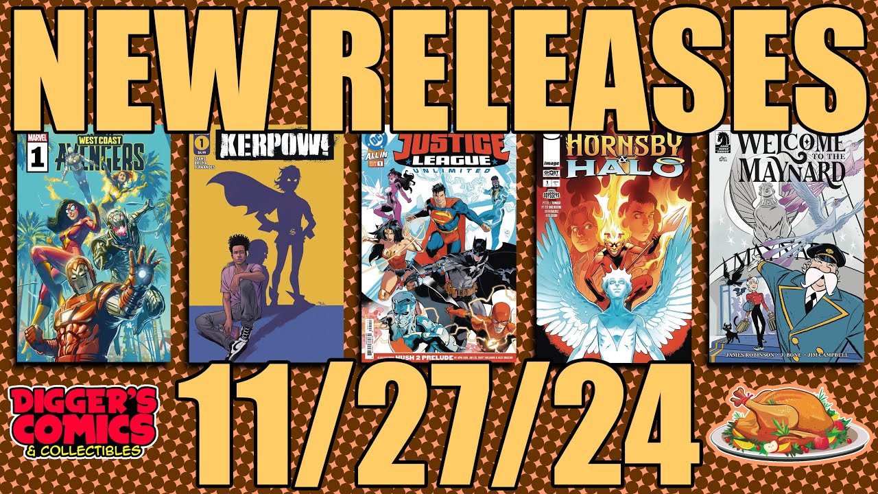New Comic Book Releases for 11-27-2024! - YouTube