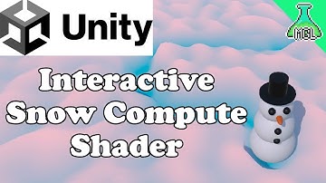 Unity URP Interactieve Snow Compute Shader-zelfstudie