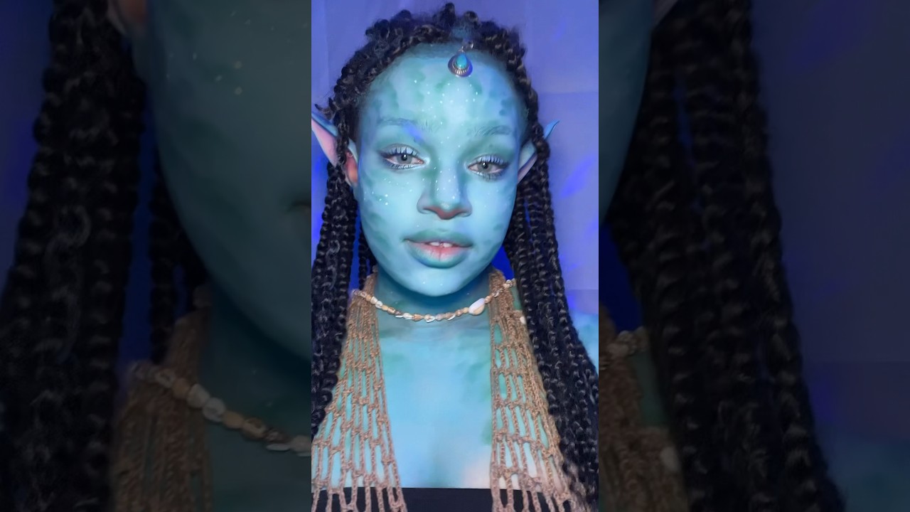 Tsireya or Neytiri? #avatarmakeup #tsireya #wayofthewater