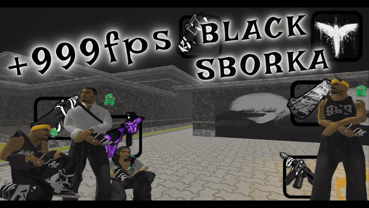 AMAZING RP BLACK SORKA by Sudzuki +999 FPS