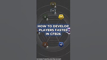 How To Develop Players FASTER In College Football 26 #cfb26  #collegefootball26 #shorts