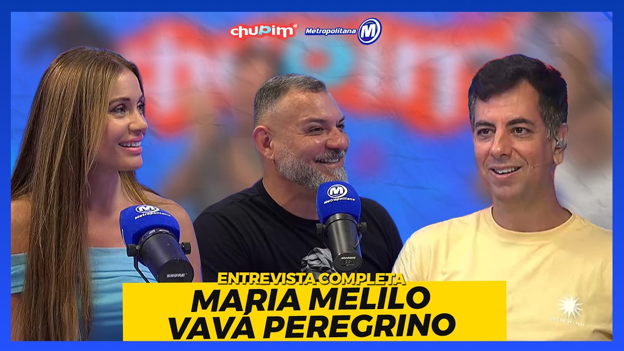 MARIA MELILO E VAVÁ PEREGRINO I ENTREVISTA COMPLETA