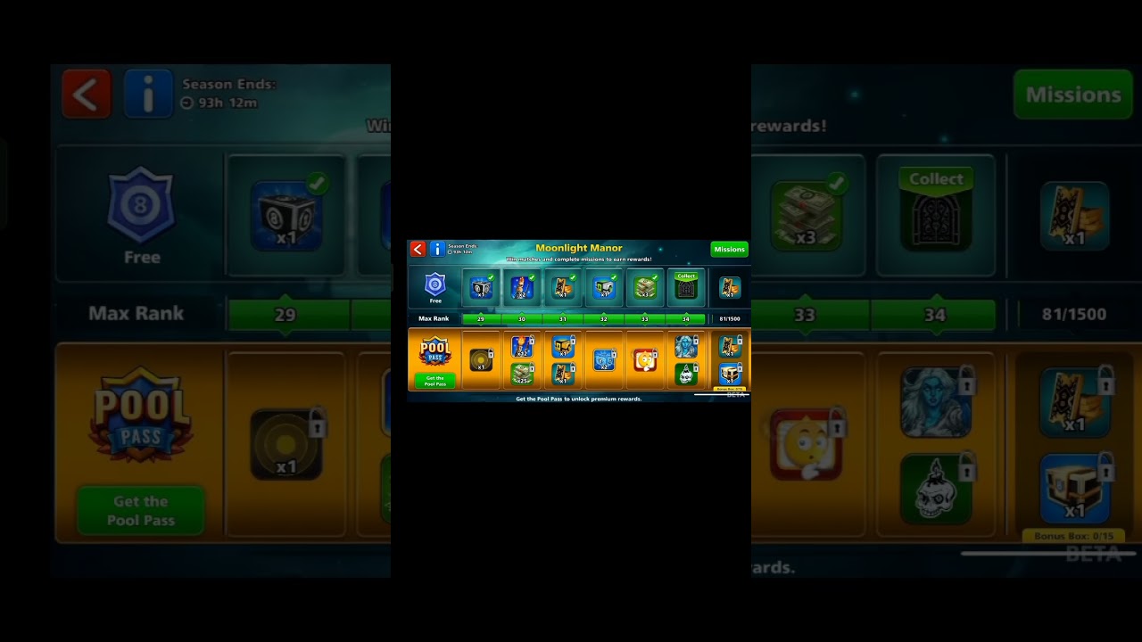 pool pass Moonlight Manor 