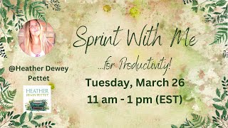Heart Breathings Sprints for March 26th!