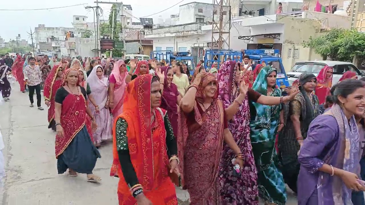 Kuchaman se ramdewra paidal yatra 2025